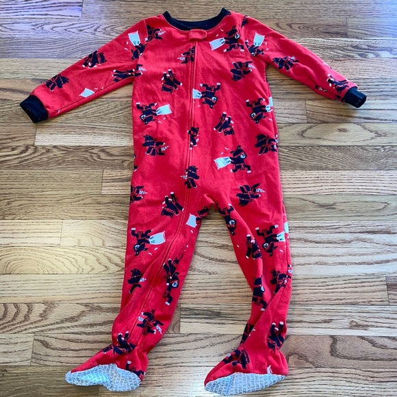 ☃️ Carter’s Fleece One Piece Pj’s - Picture 1 of 4